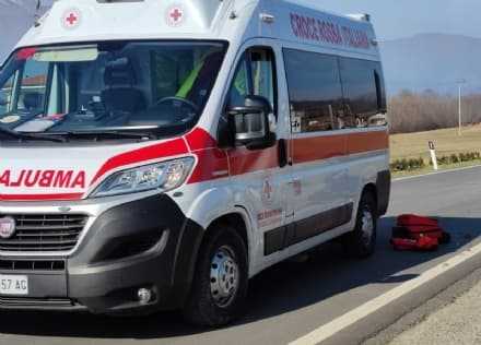 VIALFRE' - Scende dal pullman e viene investita: 16enne ricoverata in prognosi riservata all'ospedale di Ivrea
