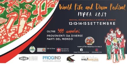 IVREA - Va in scena in città il «World Fife and Drum festival 2019»