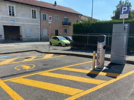 FAVRIA - Svolta green di Bellone: installate le colonnine per la ricarica delle auto elettriche - FOTO