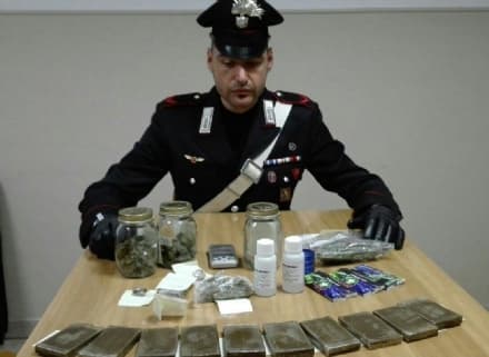 IVREA - Un chilo di droga in auto: arrestato dai carabinieri - VIDEO