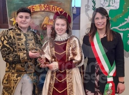 SALASSA - Giorgia ed Emanuele sono i Principi del Carnevale: entra nel vivo la 54esima edizione della festa - FOTO e VIDEO