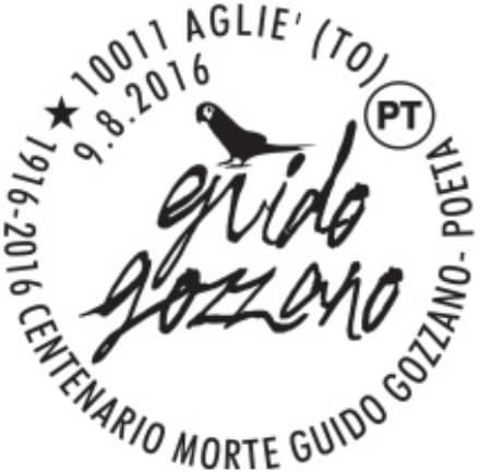 AGLIE' - Un annullo filatelico speciale celebra Guido Gozzano