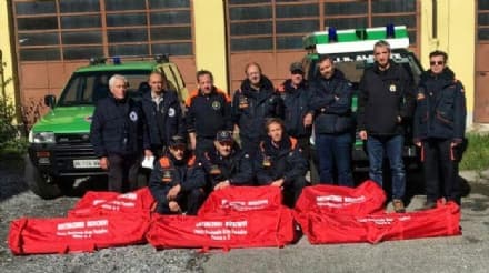 CANAVESE - Contro gli incendi boschivi il Parco Gran Paradiso dona agli Aib tre vasche per il rifornimento degli elicotteri