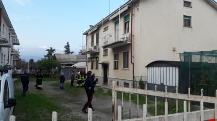 RIVAROLO - Un altro incendio nelle cantine di via Trieste - FOTO