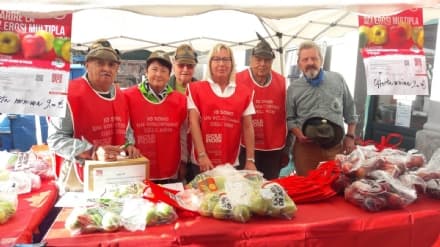 CUORGNE' - Mele solidali: 2300 euro raccolti per la ricerca sulla sclerosi multipla