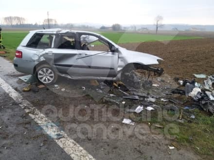 PIVERONE - Incidente mortale all'alba, vittima un uomo di 58 anni - FOTO