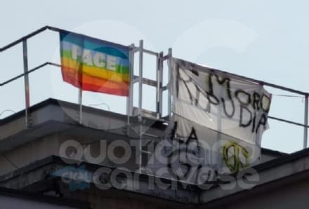 RIVAROLO CANAVESE - Il grido degli studenti: «L'Aldo Moro ripudia la guerra» - FOTO e VIDEO