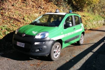 STRAMBINO - I carabinieri forestali sequestrano il campo di Tiro a volo in frazione Crotte
