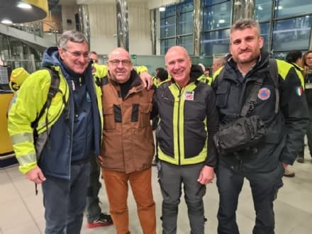 CASELLE - Aiuti per la Turchia, partiti medici e protezione civile