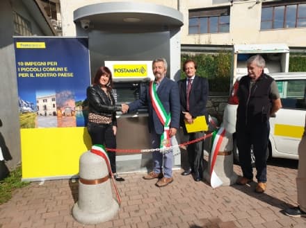 VAL DI CHY - Ora il nuovo Comune ha anche il servizio Postamat