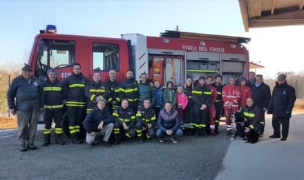 CUORGNE' - I vigili del fuoco in festa per Santa Barbara - FOTO