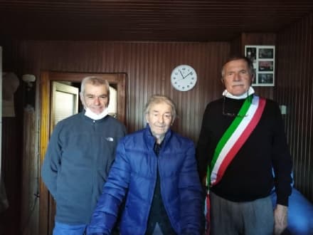 ANDRATE - Colombo Roffino: il primo uomo centenario del paese