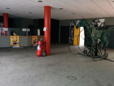 RIVAROLO - Quel che resta del teatro: sporcizia, vecchi manifesti e tanta tristezza - FOTO