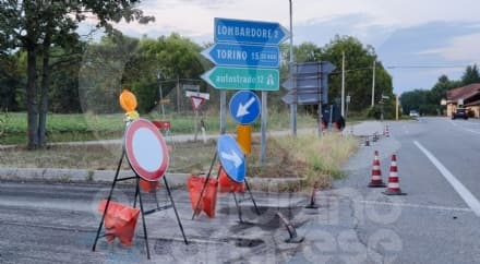 LAVORI SULLA 460 - Da lunedi 8 novembre possibili code tra Rivarolo Canavese e Leini per l'installazione delle nuove barriere laterali