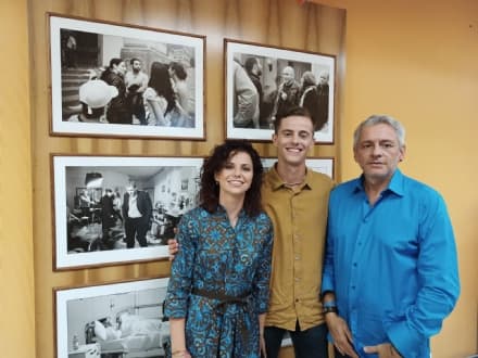 VALPERGA - Simone, Giulia e Alessandro Sartori protagonisti in tv a Reazione a catena - FOTO