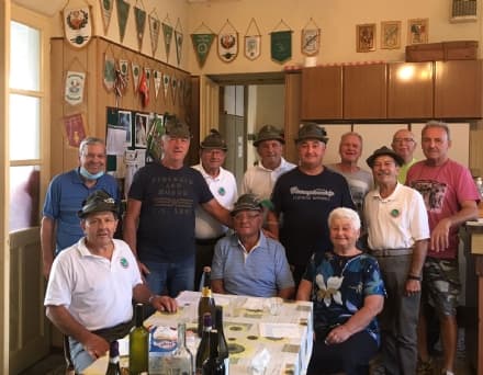 FAVRIA - Una grande festa per le nozze di diamante dell'Alpino Giorgio Damilano - FOTO