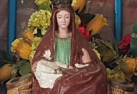 CUORGNE' - Decapitato Gesù Bambino in braccio alla Madonna - FOTO
