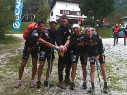 TRAIL - I volontari canavesani del soccorso alpino a Pieve di Cadore