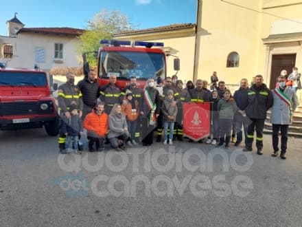 CUORGNE' - Il «grazie» della città ai vigili del fuoco: festeggiata Santa Barbara - FOTO