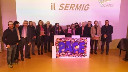 GIRO D'ITALIA - Iniziato al Sermig di Torino il conto alla rovescia per la tappa Rivarolo-Cogne - FOTO