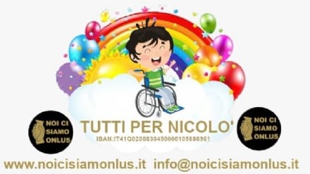 SAN GIUSTO CANAVESE - Noi ci siamo Onlus, parte l'iniziativa «Tutti per Nicolò»