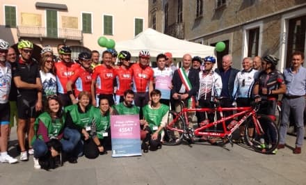 RIVAROLO-IVREA-CHIVASSO - Il tour per la ricerca sulla fibrosi cistica ha fatto tappa in Canavese - FOTO