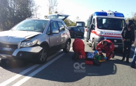 RIVAROLO-OZEGNA - Incidente stradale alla curva del Bogo: due donne ferite - FOTO e VIDEO