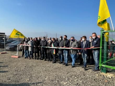 FAVRIA - Inaugurato alla Cascina Impero l'impianto a biogas - FOTO