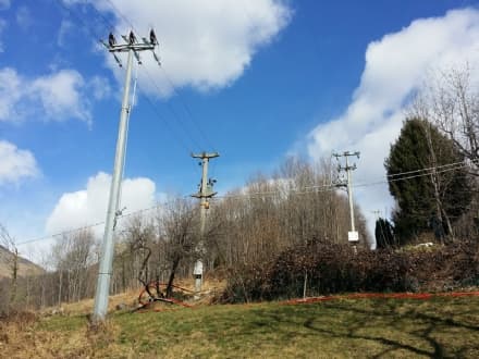 VALLE SACRA - Una nuova linea elettrica alimenta i Comuni di Borgiallo, Cintano e Castelnuovo Nigra