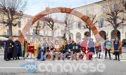 CASTELLAMONTE - Partito il Carnevale: ecco chi sono terzieri, damigelle e clavario - FOTO e VIDEO