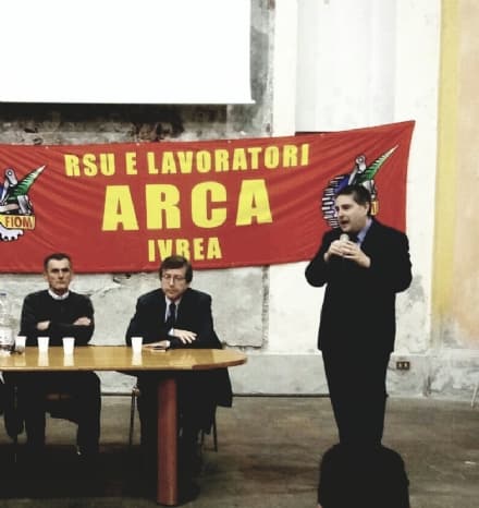 IVREA - Assemblea pubblica in Santa Marta sulla situazione di Arca Technologies