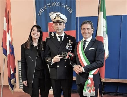 ROCCA CANAVESE - Conferita la cittadinanza onoraria al marò Massimiliano Latorre