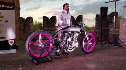 GIRO D'ITALIA - Ecco «Maliarosa», la moto «Made in Canavese» destinata al vincitore del Giro - FOTO e VIDEO