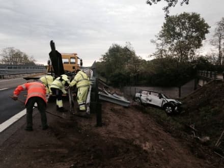 IVREA - Un altro incidente in autostrada: due feriti gravi al Cto