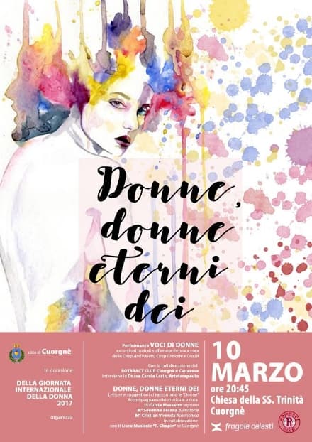 CUORGNE' - Festa della donna: sinergia Comune-Rotaract
