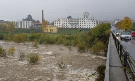MALTEMPO CANAVESE - L'allerta diventa arancione: torrente Orco in piena - FOTO e VIDEO