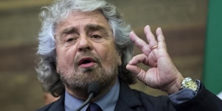IVREA - Beppe Grillo in Canavese per ricordare Gianroberto Casaleggio a un anno dalla sua scomparsa