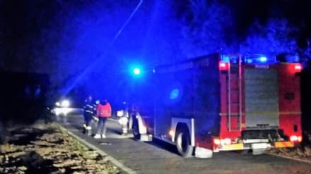 RIVAROLO - Crolla un palo in via Rivarossa: sfiorata un'auto