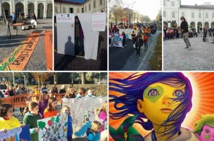 IVREA - Almeno 500 persone hanno marciato per il clima