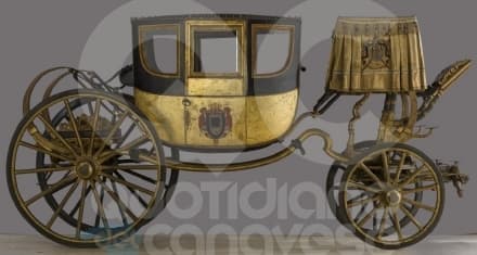 STORIA - Alla Reggia di Venaria la carrozza di Napoleone