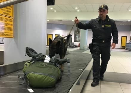 CASELLE - Fermato in aeroporto con 10mila euro in contanti