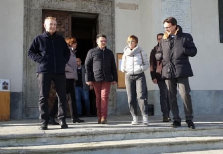 BELMONTE - Al santuario la visita dell'assessore regionale Tronzano