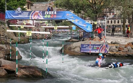 CANOA - Ivrea capitale, oggi iniziano gli ECA Canoe Slalom European Championships