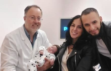 CASTELLAMONTE - Una cicogna speciale in città: Marina e Cristian hanno coronato il loro sogno più grande