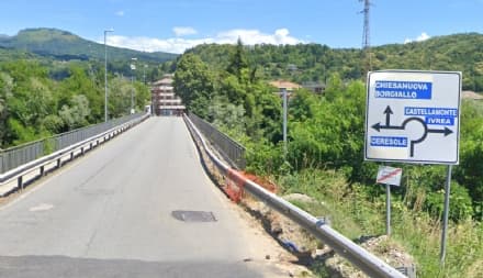 CUORGNE' - Il ponte sull'Orco chiude fino a febbraio: riapertura parziale solo per il periodo di Natale