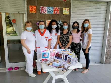 SAN MAURIZIO CANAVESE - «Un dolce SMS» per dire grazie agli operatori sociosanitari contro il covid - FOTO