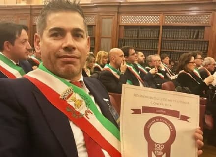 OZEGNA - Comune insignito al «Premio 100 Mete d'Italia»