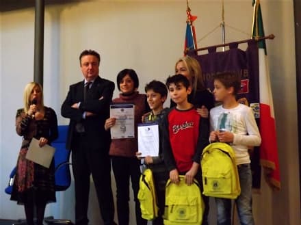 CUORGNE' - Il Lions premia i ragazzi di «Un poster per la pace»