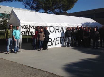 AGLIÈ - Lavoratori Rtm da sette mesi senza stipendio - VIDEO