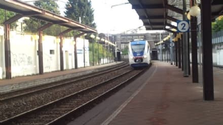 TORINO-CERES - Attraversa i binari e provoca la sospensione temporanea della linea